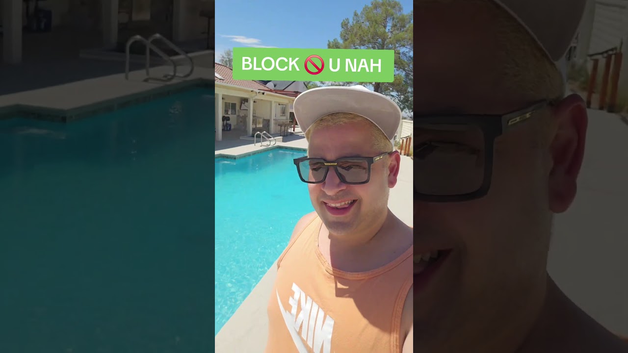 BLOCK YOU  NAH YOU GONNA WATCH ME WIN!  