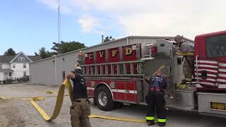 CVFD full water supply and scene setup