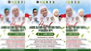 Rutinan Malam Jumat Kliwon Majelis Azzahir Dan Haul Habib Ali Gholib Bin Hasyim Bin Yahya