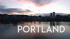 Portland Oregon April 2017 Aerial Tour in 4K