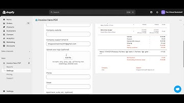 How to Upload Your Logo in Invoice Hero PDF by MLVeda | Shopify Invoice Hero PDF Tutorial