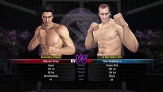 Yakuza 5 Coliseum Battles (Kiryu) | Ranked Arena GP