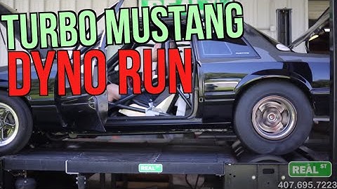 Turbo Mustang Dyno Session Real Street Performance RSP