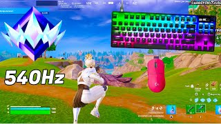 SteelSeries Apex Pro TKL ASMR 😴 Unreal Ranked 🏆 Satisfying Keyboard Fortnite 360 FPS 4K