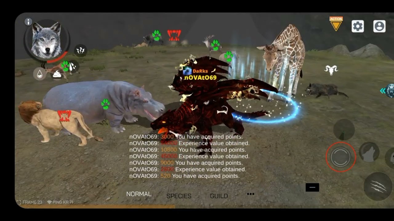 wolf online 2 atualização dos dragões