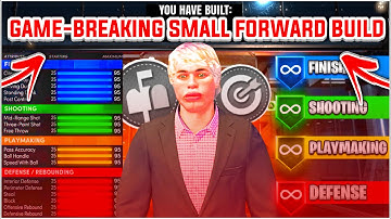 BEST SMALL FORWARD BUILD 2K22 CURRENT GEN! BEST ALL AROUND SF BUILD In NBA 2K22! NBA2K22 CURRENT GEN