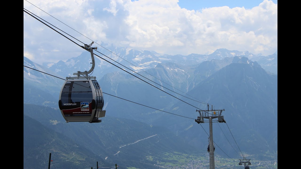 Gondelbahn  Riederalp - Moosfluh