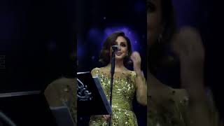 Angham from Kuwait concert انغام من حفلة الكويت  انغام وتامر عاشور لوحة باهتة