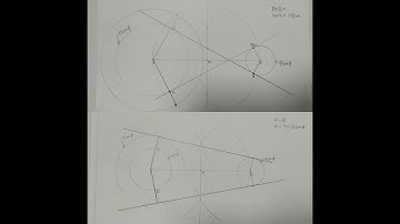 Practical #4| External and Internal tangent|  Engineering Drawing & Graphics | SEE-301 |