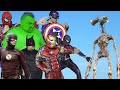 Superheroes VS Siren Head 