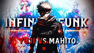 "I'm you mahito 💀🔥" Infinity Funk [Edit/Amv] Itadore yuji vs mahito Jujutsu Kaisen | Alight Motion📱!