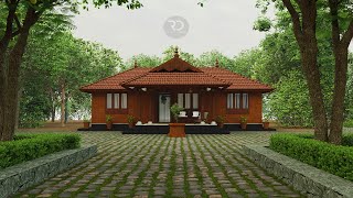 ഒരു കുഞ്ഞു 4BHK | Nalukettu | Kerala Home Tour | D5Render | Riddha Designs | 4K | Nadumuttam