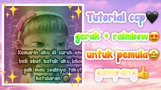 Cara membuat ccp teks di Cute Cut