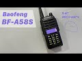 Baofeng BF-A58s. Радиостанция на три бенда