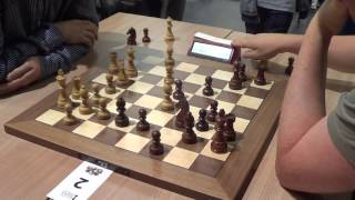 Verners Putka - GM Alexei Shirov, Queen's opening, live chess blitz