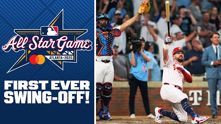 Kyle Schwarber wins the first ever SWING-OFF to win the 2025 All-Star Game for the National League 💪