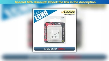 Top M5Stack ATOM Echo programmable Mini Smart Speaker ESP32 Voice Control Module with BLE/Wi-Fi for