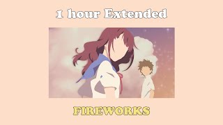 DAOKO × Kenshi Yonezu - Fireworks 1 Hour Extended | but it's lofi hip hop cover