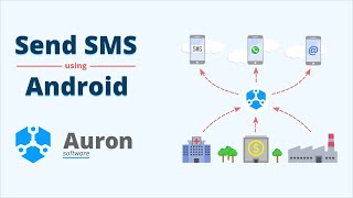 Auron SMS Server - Send SMS from your PC using Android screenshot 1