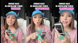 REAKSI ZODIAK KALO DI-UNFOLLOW TEMEN | KUMPULAN VIDEO KOCAK TIKTOK