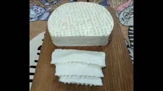 ДОМАШНИЙ СЫР НА СЫЧУЖНОМ ФЕРМЕНТЕ/Cheese with rennet/Fromaĝo kun labenzimo /Juusto juoksutteella