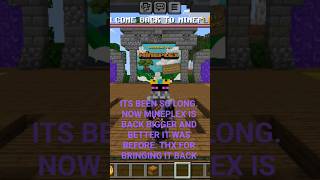 MINEPLEX IS BACK #animation #tik #gaming #minecraft #mineplex #minecraftserver #minecraftserverslist