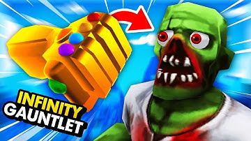 NEW Destroying Zombies With SECRET INFINITY GAUNTLET (Undead Development VR Funny Gameplay)