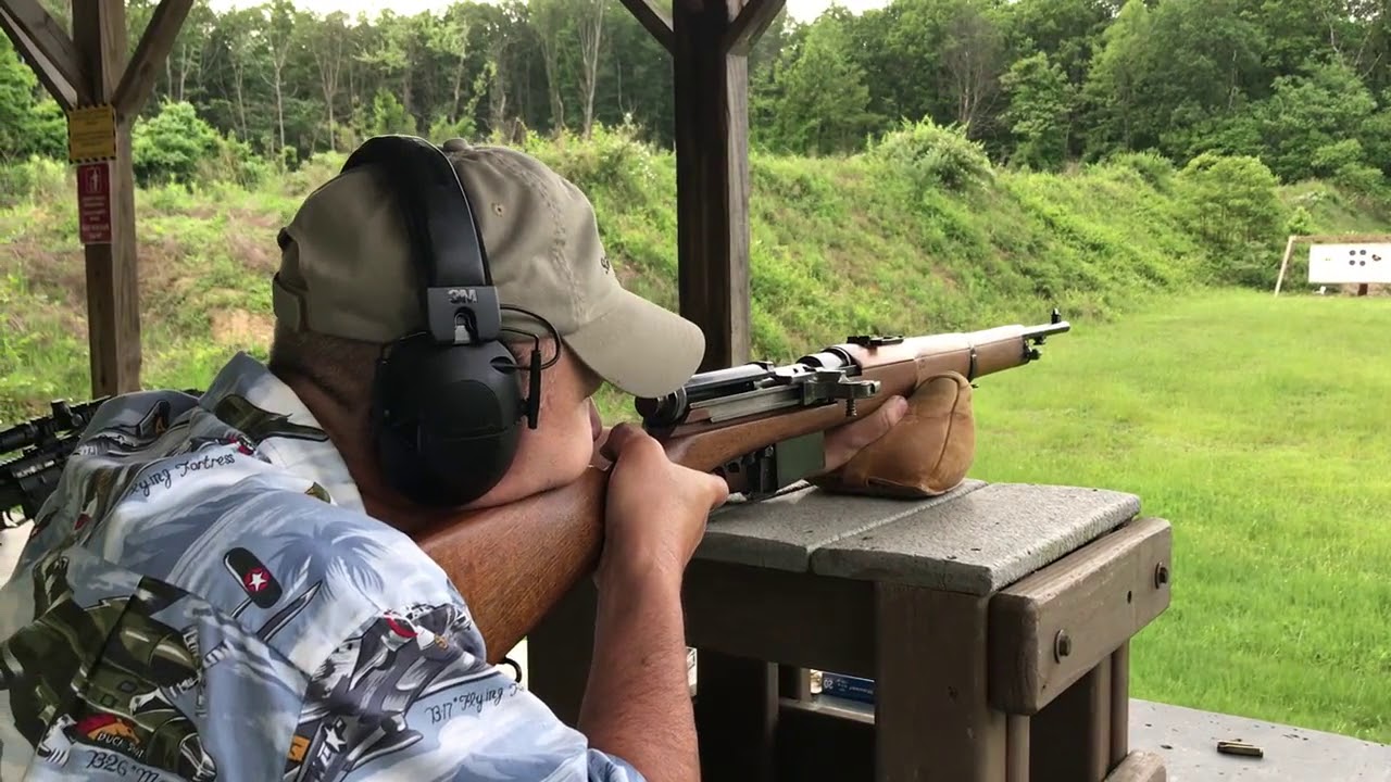 Fusil Mondragón en acción.