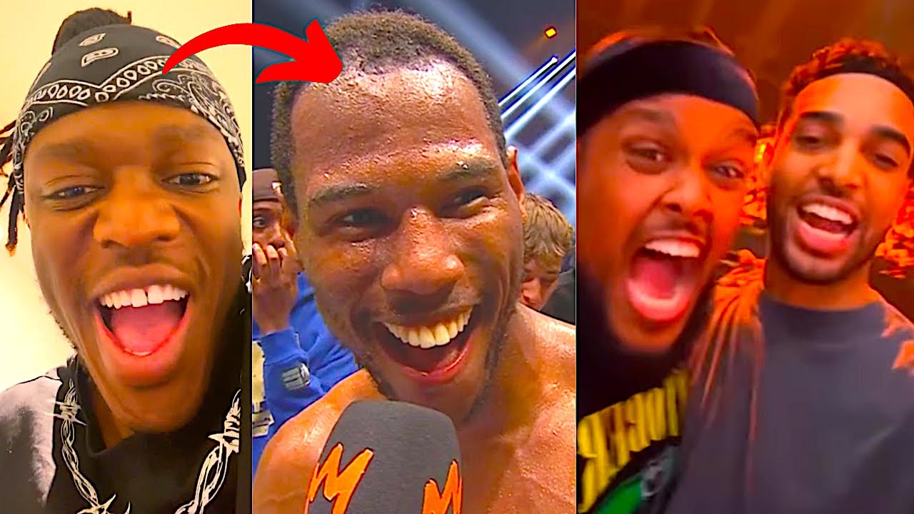 INFLUENCERS REACT TO KING KENNY VS WHINDERSON NUNES BOXING KINGPYN | KENNY VS WHINDERSON REACTION