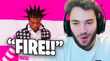 Adin Ross reacts to the first song on Pink Tape [Lil Uzi Vert - "Flooded The Face"]