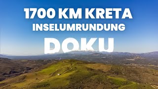 1700 km Crete - A round trip in the wild winter of Crete. Crete Documentary film. Roadtrip. [2022]