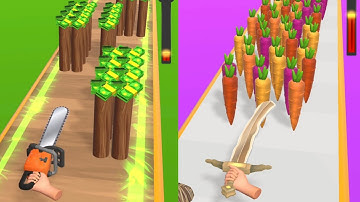 Sword Melter! Very Satisfying And Relaxing ASMR Slicing Game