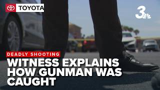 Two killed in Las Vegas shooting: Witness says bystanders tackled gunman