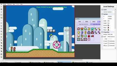 Super Mario Bros. X (SMBX) by 38A (v1.4.5) - Editor Showcase