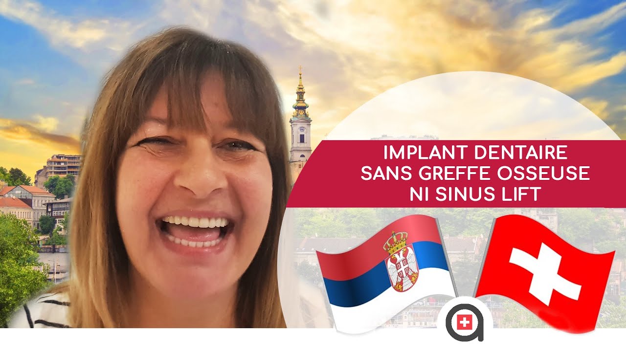 Implant dentaire sans greffe osseuse ni sinus lift