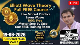 Educational BTC, ETH, SOL, XRP Elliott Wave Class 19-06-2026