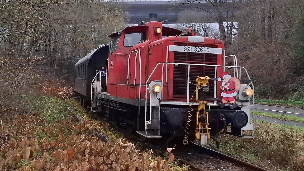 Nikolaus Sonderfahrten auf der Wuppertalbahn am 07.12.2025