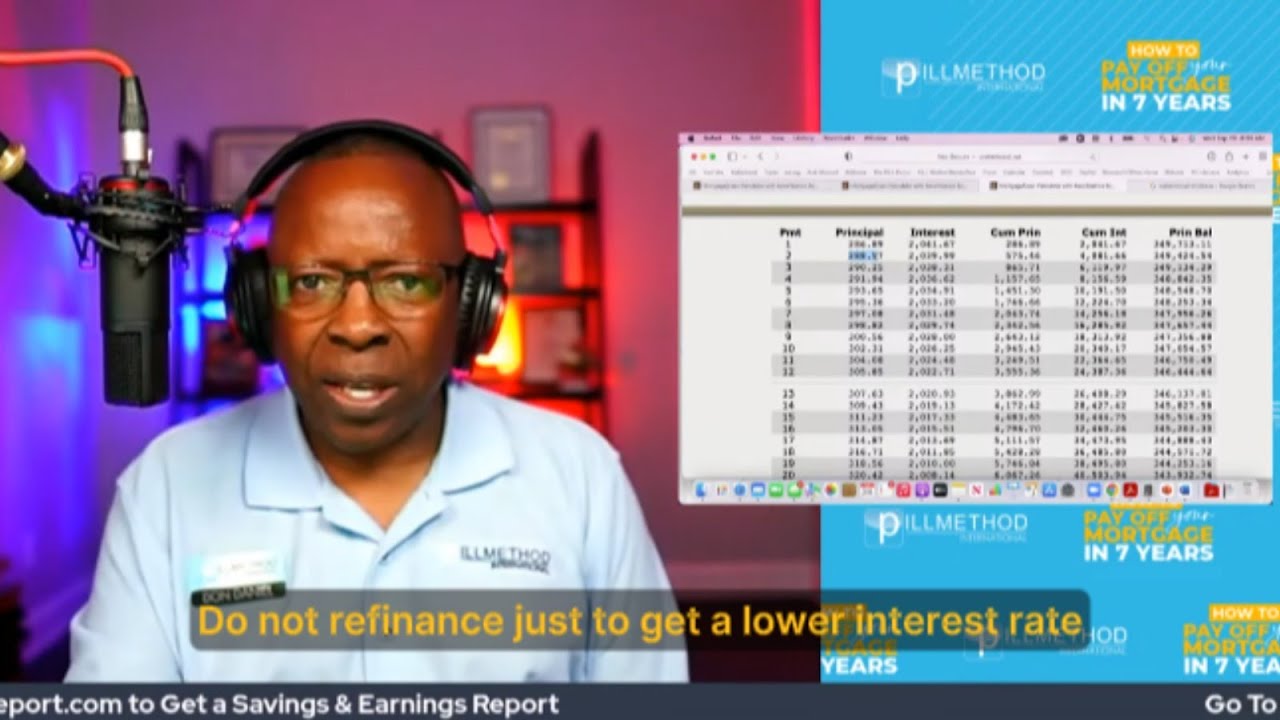 WHY A LOWER INTEREST RATE COULD COST YOU MORE: MORTGAGE REFINANCE WARNING!