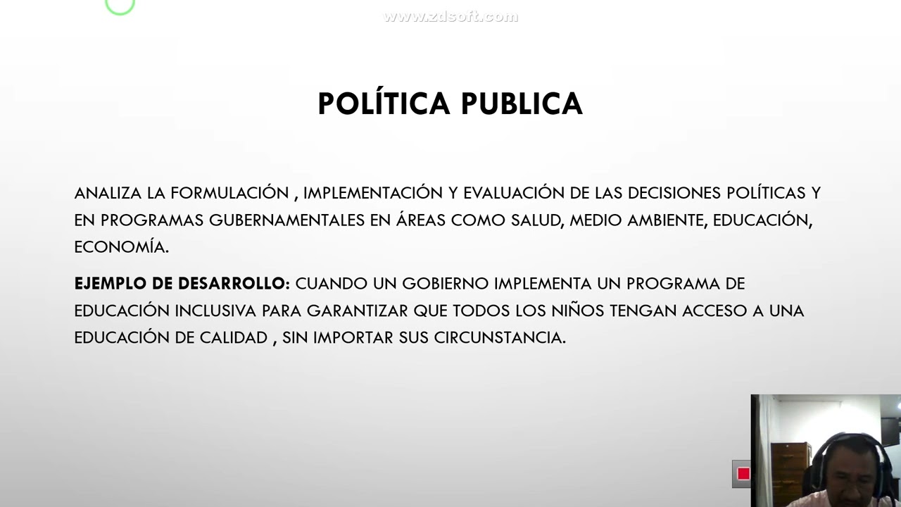 SUBCAMPOS DE LA CIENCIA POLITICA