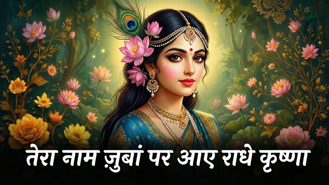 तेरा नाम ज़ुबां पर आए राधे कृष्णा | Radhe Krishna New Bhajan 2026