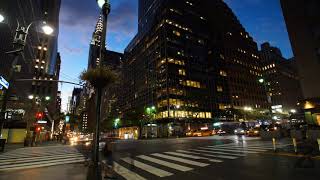 Midtown Hyperlapse - A Sunset time-lapse on east 42nd street in NYC screenshot 1