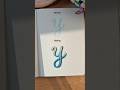 lettering tutorial #art #calligraphy #lettering #satisfying #shorts #viral