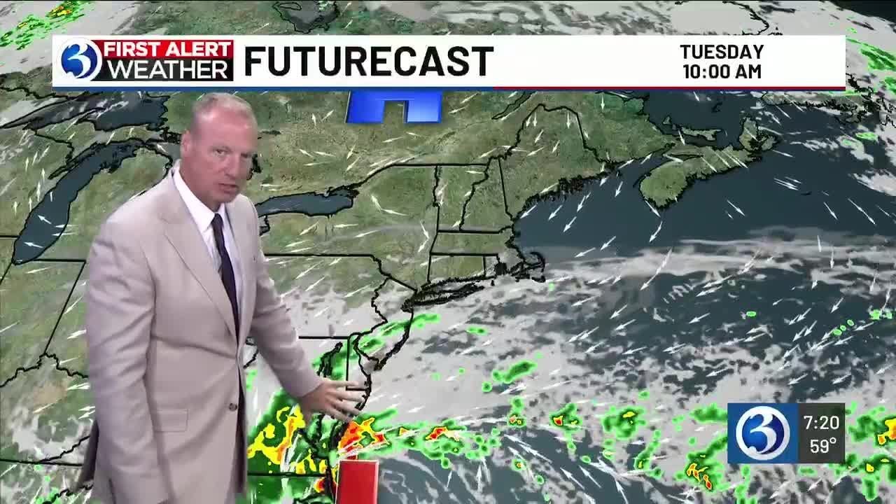 FORECAST: Dry and bright to start the new workweek - YouTube