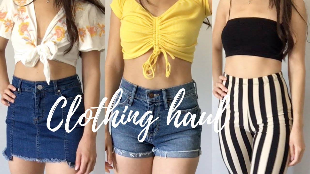 SUMMER TRY ON HAUL - Forever 21, Hollister, Pacsun