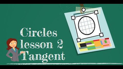 Circles and Two Tangent Lines