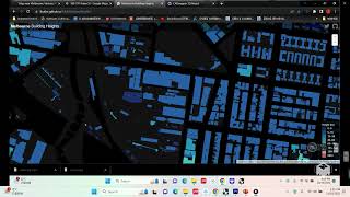 3D site context model (with Buiding Height Information)