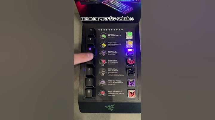Which Razer switch is your fav? Comment down below