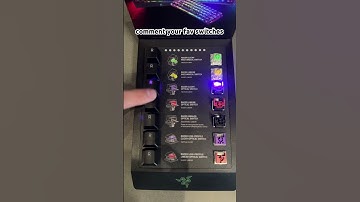 Which Razer switch is your fav? Comment down below
