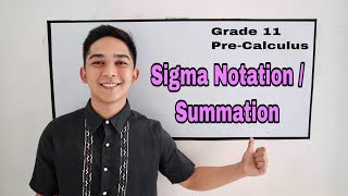 Pre-Calculus : SIGMA NOTATION