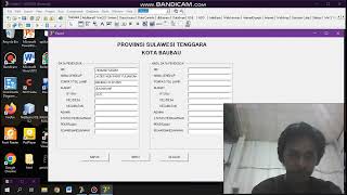 TUGAS 2 PEMROGRAMAN VISUAL II( membuat program biodata)